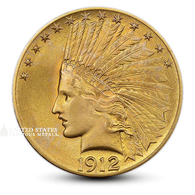 $10 INDIAN HEAD GOLD EAGLE