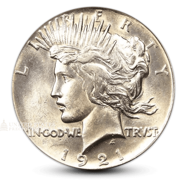 SILVER PEACE DOLLAR - AU - RANDOM YEAR