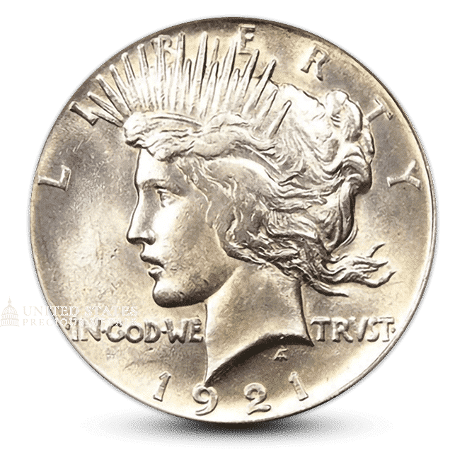 SILVER PEACE DOLLAR - AU - RANDOM YEAR