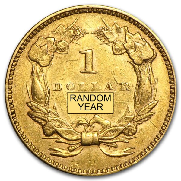 $1 TYPE II GOLD COIN – RANDOM YEAR-2