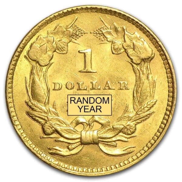 $1 TYPE III GOLD COIN – RANDOM YEAR-2