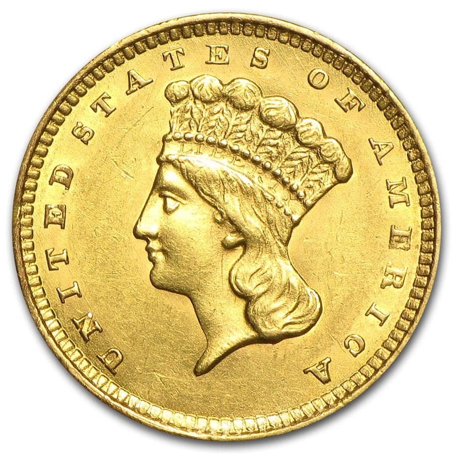 $1 TYPE III GOLD COIN – RANDOM YEAR