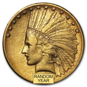 $10 INDIAN HEAD GOLD EAGLE