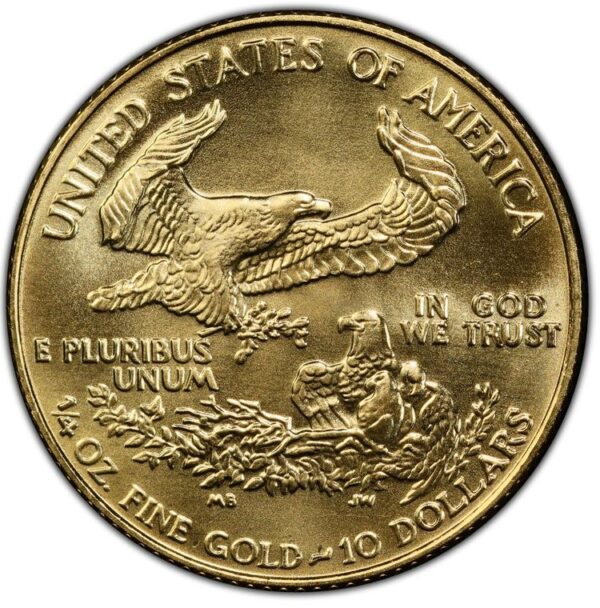 1986 $10 GOLD AMERICAN EAGLE-2