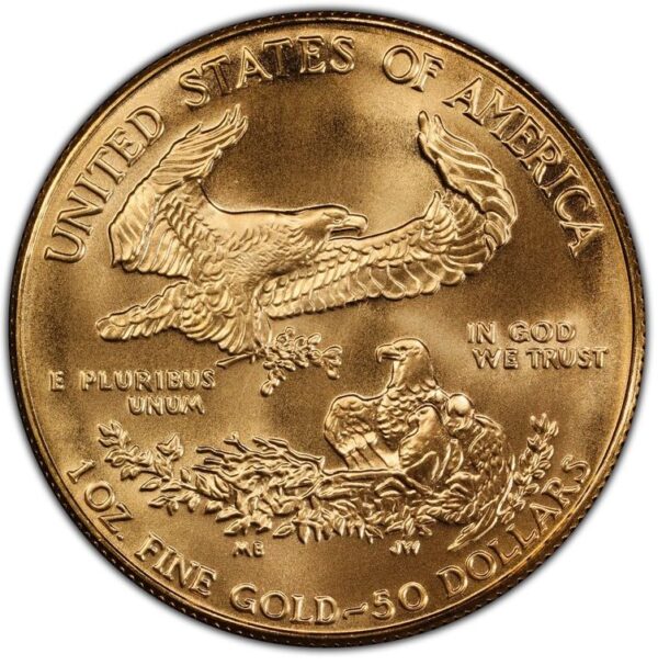 1986 $50 GOLD AMERICAN EAGLE-2