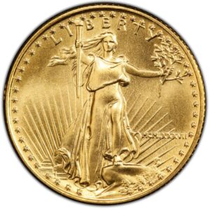 1987 $10 GOLD AMERICAN EAGLE