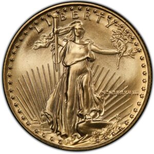 1988 $25 GOLD AMERICAN EAGLE-2