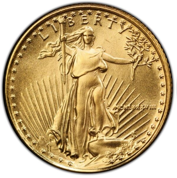 1988 $5 GOLD AMERICAN EAGLE