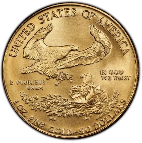 1988 $50 GOLD AMERICAN EAGLE PROOF-2