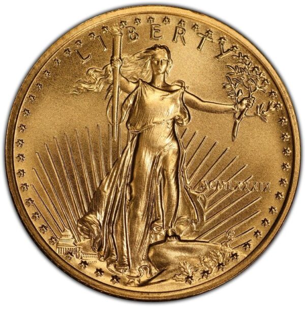 1989 $10 GOLD AMERICAN EAGLE