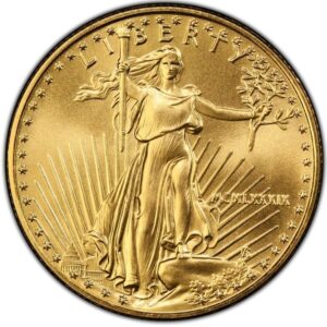 1989 $25 GOLD AMERICAN EAGLE