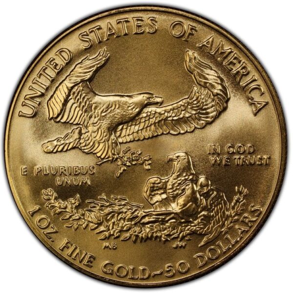 1989 $50 GOLD AMERICAN EAGLE-2