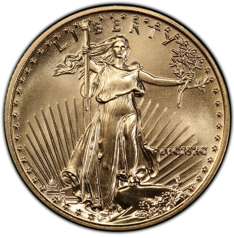 1990 $10 GOLD AMERICAN EAGLE