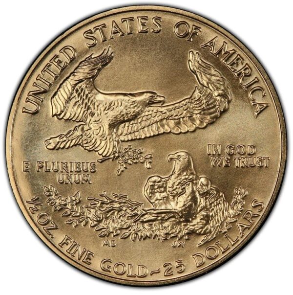 1990 $25 GOLD AMERICAN EAGLE-2