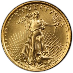 1990 $5 GOLD AMERICAN EAGLE