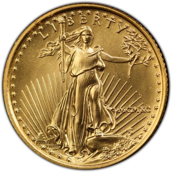 1990 $5 GOLD AMERICAN EAGLE