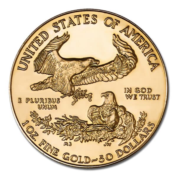 1990 $50 GOLD AMERICAN EAGLE-2