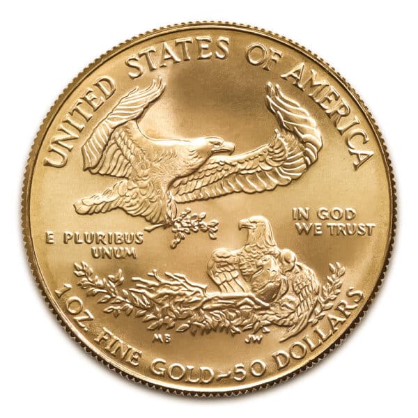 1991 $50 GOLD AMERICAN EAGLE-2