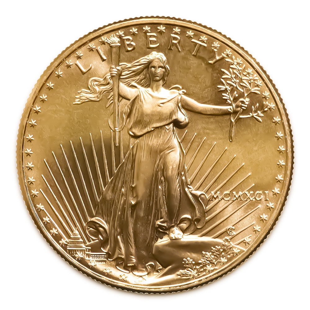 1991 $50 GOLD AMERICAN EAGLE