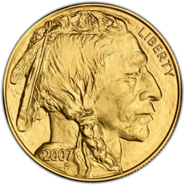 2007 $50 GOLD AMERICAN BUFFALO