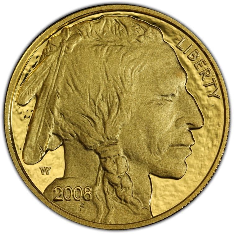 2008 $50 GOLD AMERICAN BUFFALO