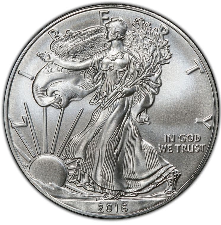 2016 $1 Silver American Eagle1