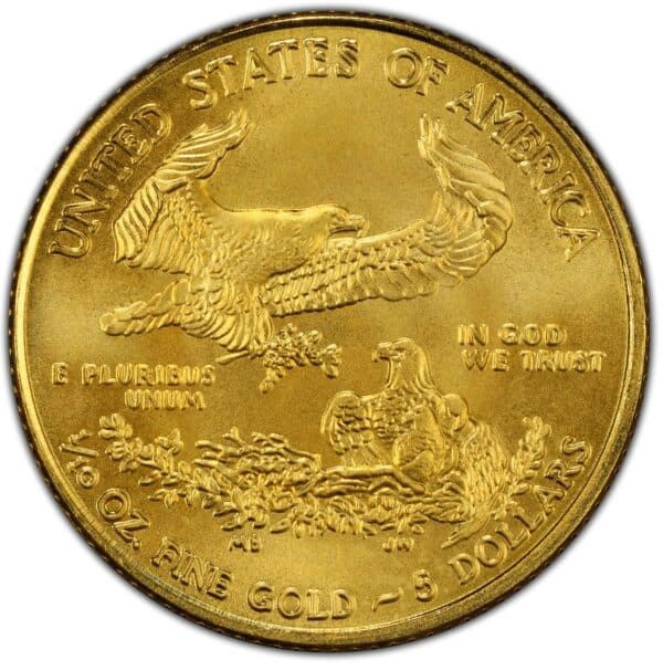 2016 $5 GOLD AMERICAN EAGLE2