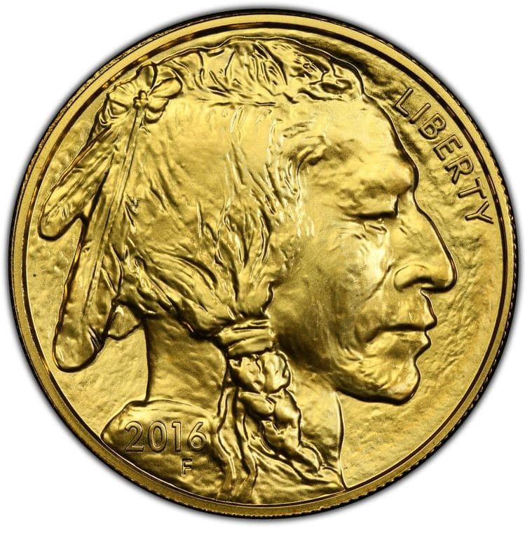 2016 $50 GOLD AMERICAN BUFFALO