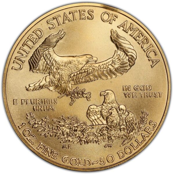 2016 $50 GOLD AMERICAN EAGLE2