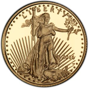 2016-W $5 GOLD AMERICAN EAGLE