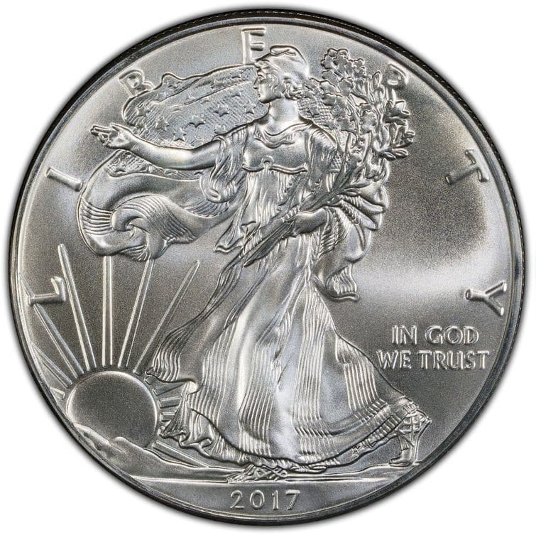 2017 $1 Silver American Eagle