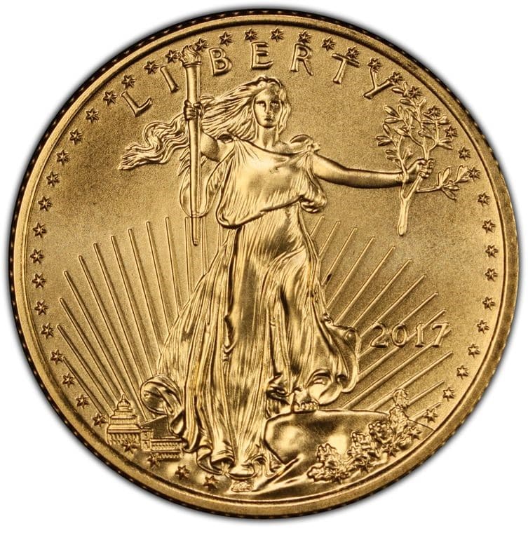 2017 $10 Gold American Eagle