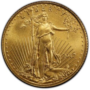 2017 $5 Gold American Eagle