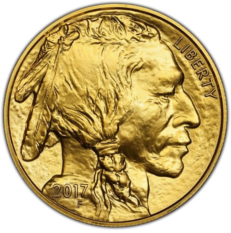 2017 $50 GOLD AMERICAN BUFFALO