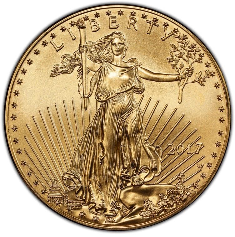 2017-W $50 GOLD AMERICAN EAGLE