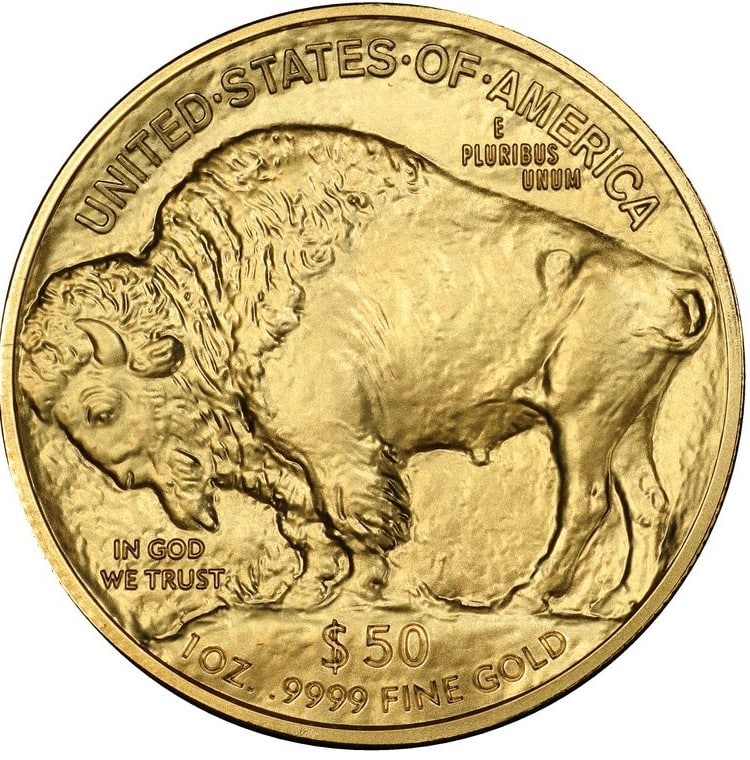 2018 $50 GOLD AMERICAN BUFFALO NGC MS69-2