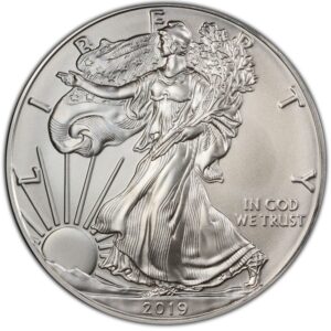 2019 $1 Silver American Eagle1