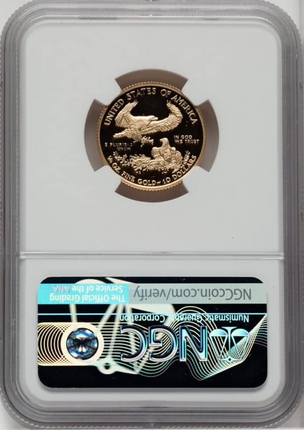 2019-W $10 GOLD AMERICAN EAGLE PROOF – NGC PF70-2