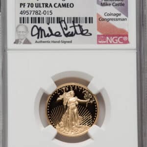 2019-W $10 GOLD AMERICAN EAGLE PROOF – NGC PF70