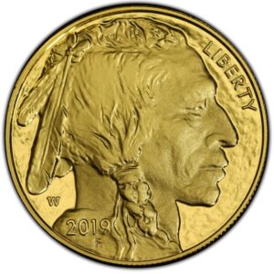 2019-W $50 Gold American Buffalo Proof - PCGS PF70