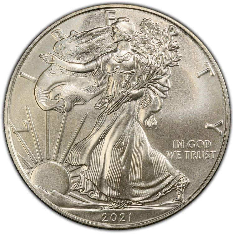 2021 $1 Silver American Eagle